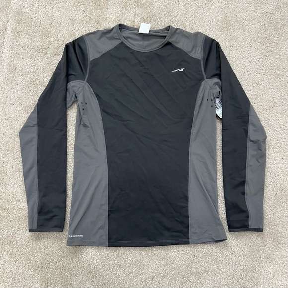 Altra Dual-Tex Long Sleeve Shirt Men’s Small Running Shirt Shadow Gray “New” - Picture 3 of 12